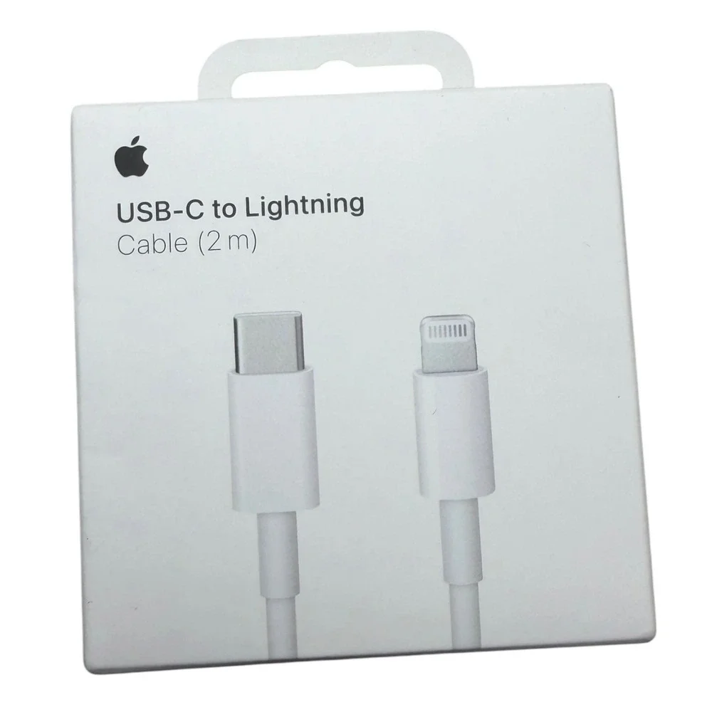 Apple USB-C to Lightning Cable 2m White MQGH2AM/A Genuine New